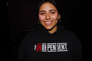 The Independent - Black Pullover Hoodie, classic logo